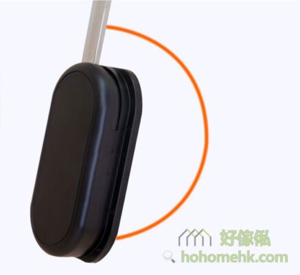 Two-way cushioning pull-down hanging rod