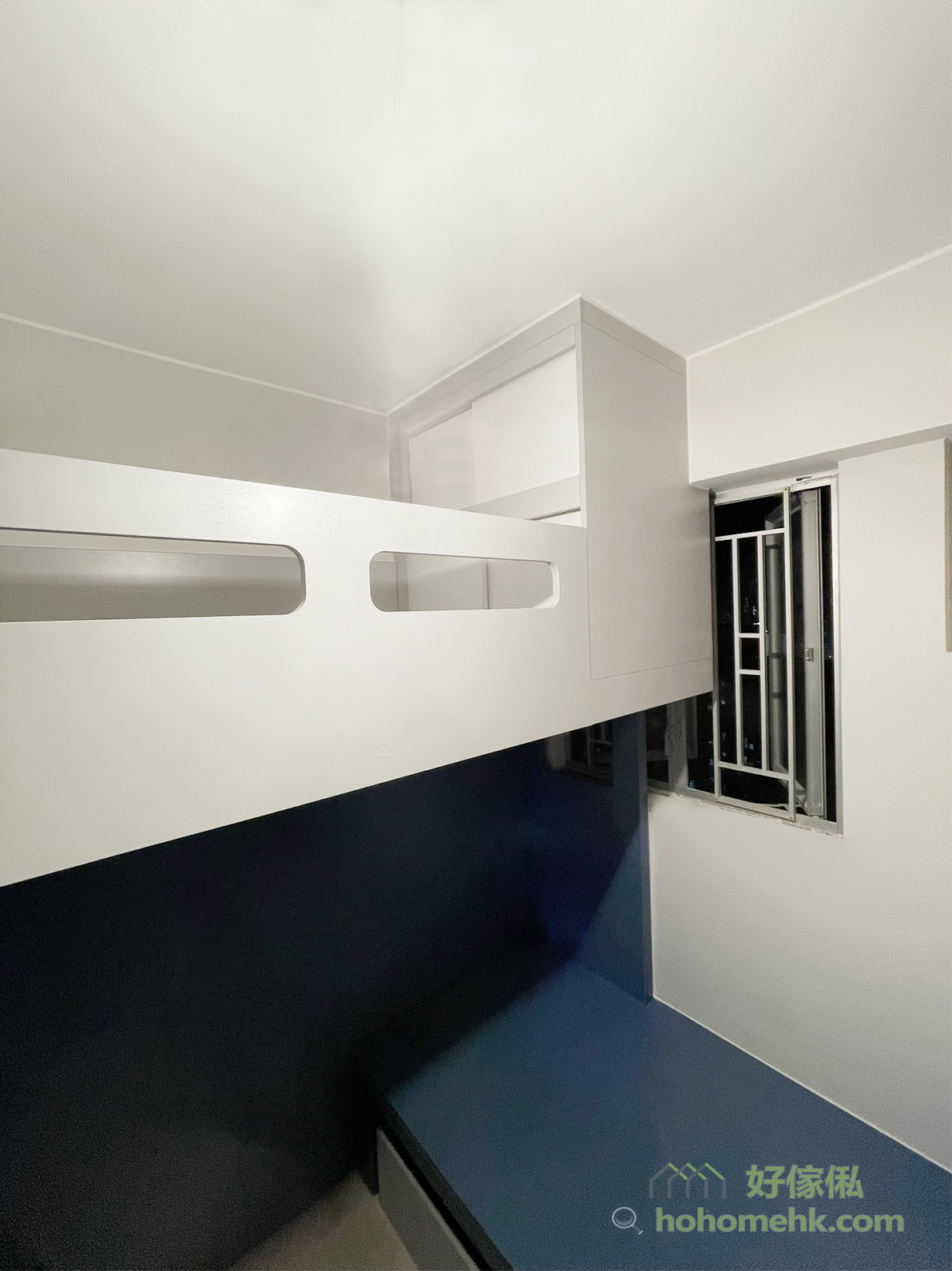 [2022 Bedroom Color Trends] Gray-Blue Modular Bed — 好傢俬 HoHomeHK
