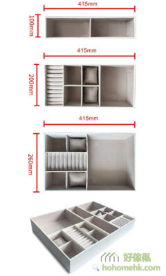 Premium multipurpose accessories storage box