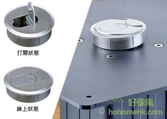 Semi-automatic silent pneumatic platform lifting table hardware