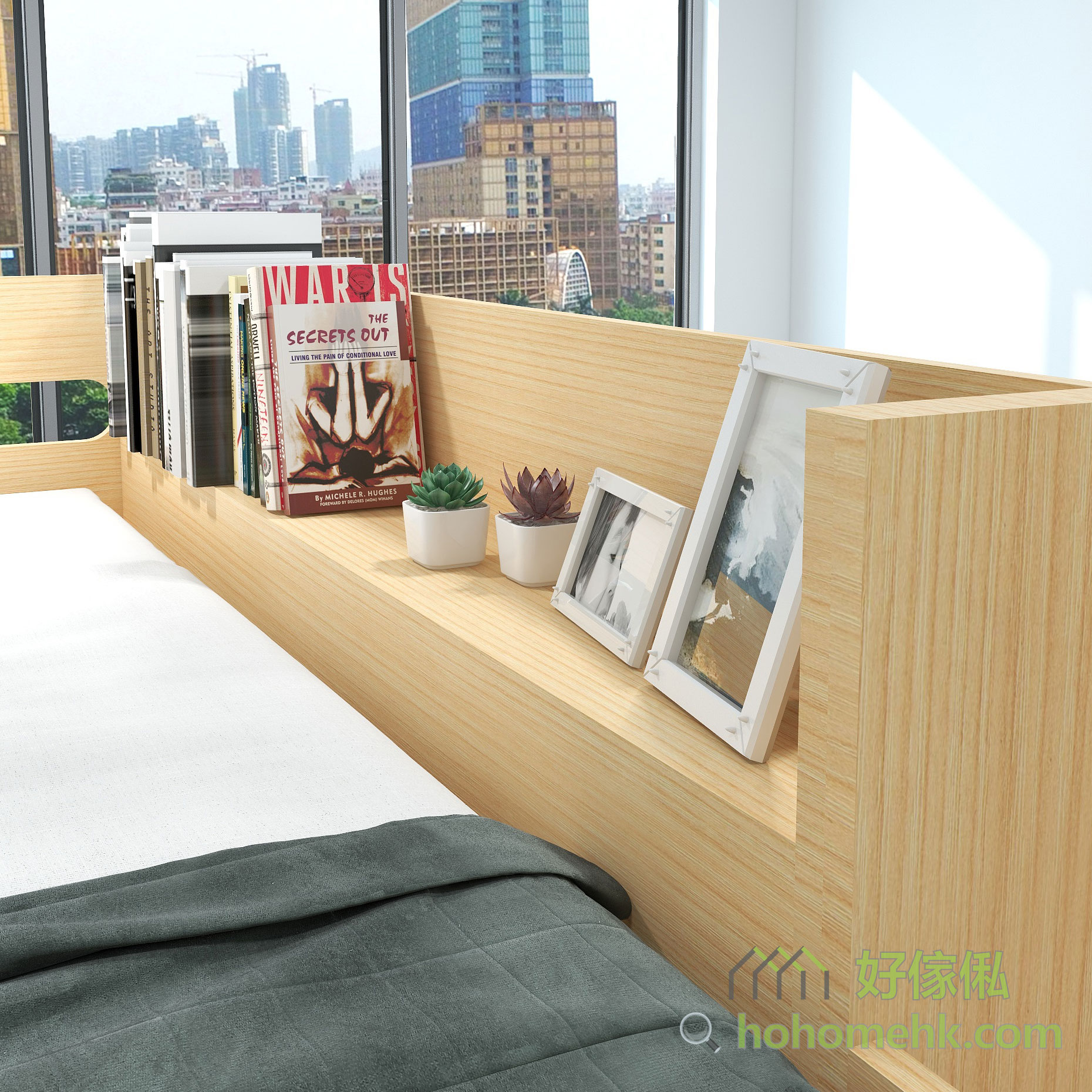 Bedside table deals for loft bed