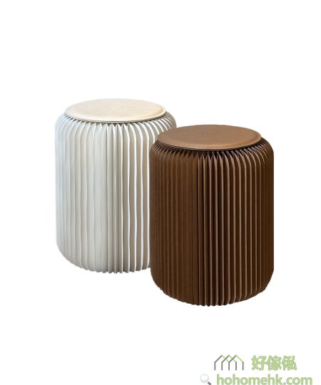 Foldable Paper Stool (Round Stool/Long Stool)