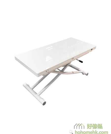 MarvinS Glass Top Folding Lift Coffee Table