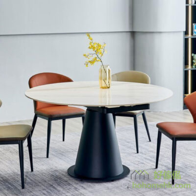 Home want to create Italian light luxury style? Rock plate table is your best choice, good furniture has a number of finished rock plate table, telescopic, rotatable, there are also basic rock plate table, welcome to check.