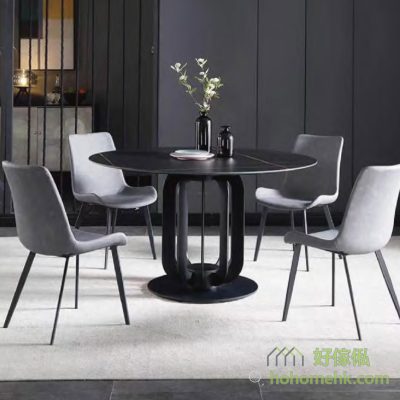 Pursuing simplicity and fashion, are you looking for a table that is both practical and fashionable? This ember-cage bottom rock table will bring a high quality enjoyment to your meal time.