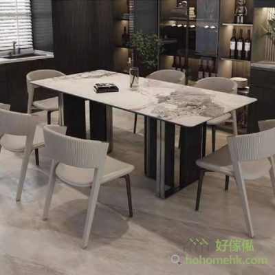 This rock table design is simple and stylish, whether it is modern style, simple style or European classical style, it can be perfectly matched. Let you enjoy the food at the same time, but also feel the perfect integration of fashion and taste.