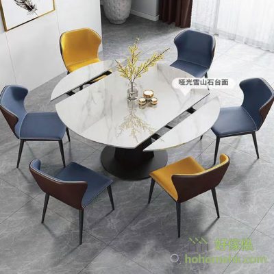 Rock plate table has multi-colored rock plate to choose from, black, white, gray different textures you can choose.