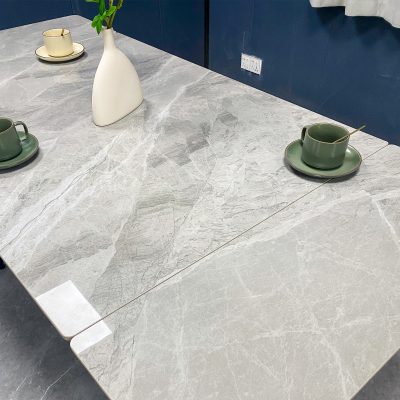 Factory real picture, bright Italian limestone table top