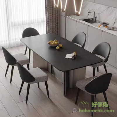 This rectangular dining table is the ideal choice for your pursuit of quality life. It is suitable for family use, as well as for business occasions, to add a dignified and tasteful to your social life.