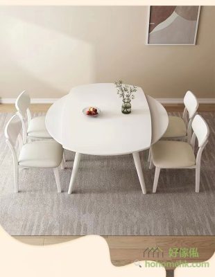 Modern home style round dining table, make your dining time more warm and comfortable -M84