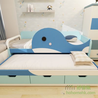 The sub-bed can fit into a mattress about 3-4 inches thick, which is comfortable enough. The size of the sub-bed will depend on the size of the mother bed. If the room has enough space, the sub-bed and the mother bed can be made into a double bed.