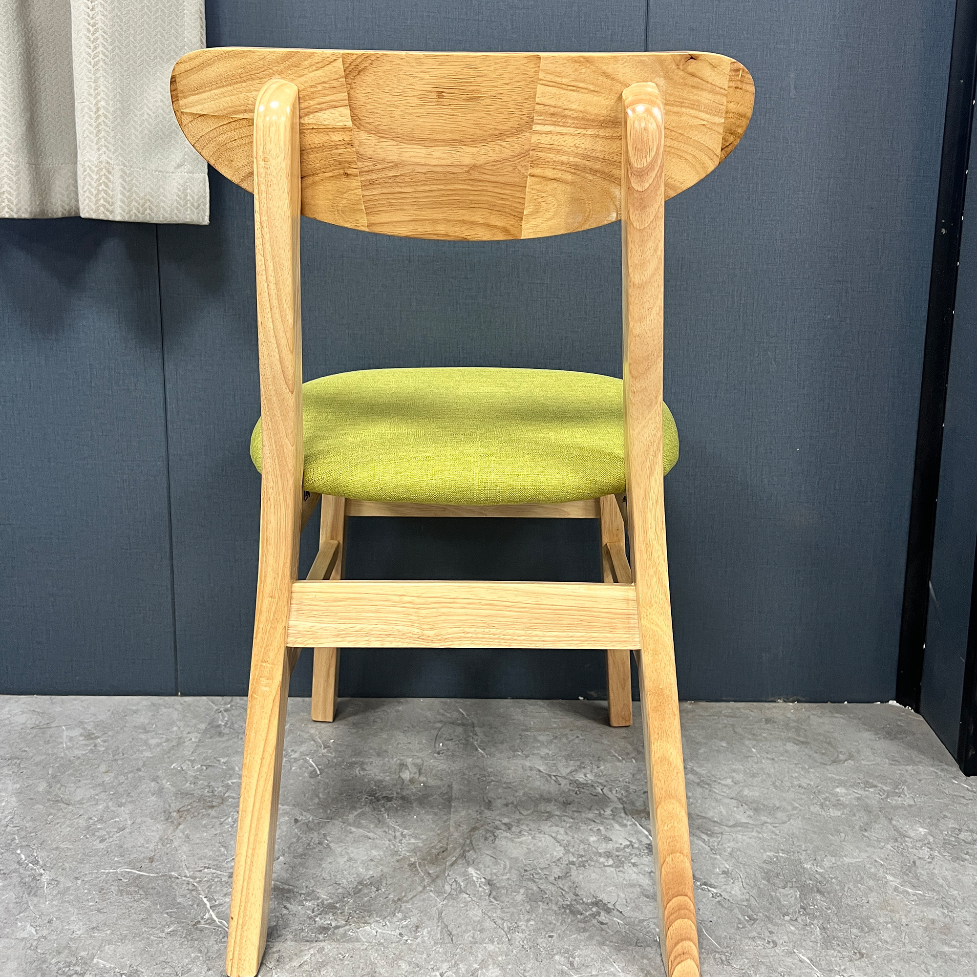 工廠實拍：蝴蝶椅 (綠布)