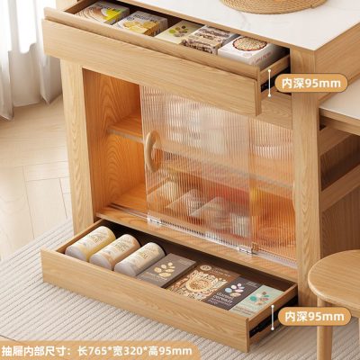 Large storage space, no longer worry about the drawer space is small