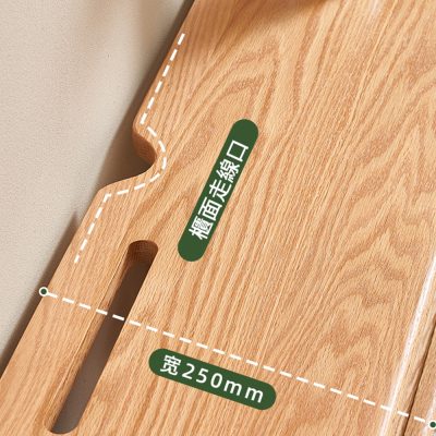 Orderly cabling without clutter Reserved cable holes + open backplane meet the requirements for cabling