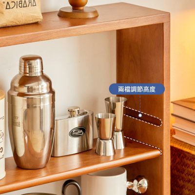 The small layer board can be adjusted, and the layer board can be adjusted for use in 2 levels, which is convenient for storing mixers of different heights and making full use of every inch of space in the storage rack.