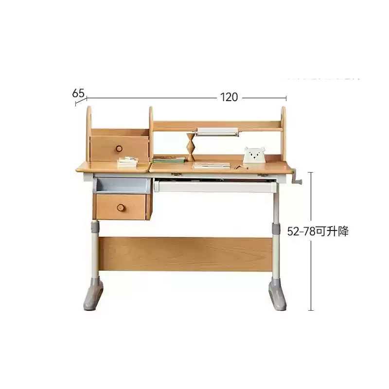 1.2米+單層書架+抽屜