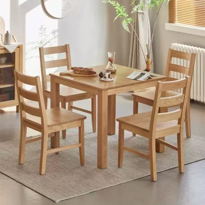 The whole is made of solid wood, which is superior to other plates in texture and color and other aspects through complex processing technology, and is not easy to damage after long-term use