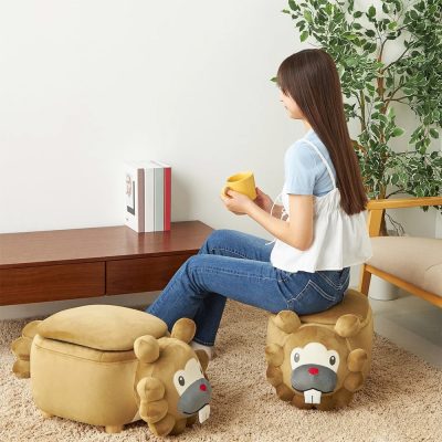 Suitable for a variety of scenes, can be used as a table stool, shoe stool, can also be used as a toy stool for children