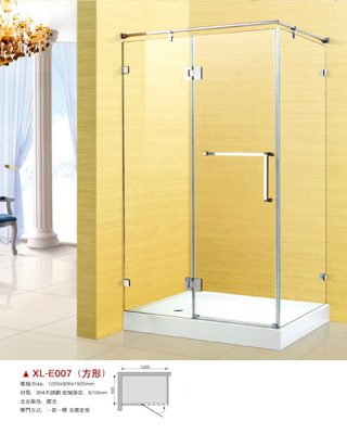 L-shaped bath screen _XL-E007(Door mask)