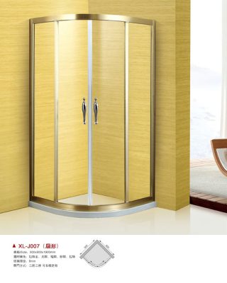 Fan bath screen _XL-J007(Door type)