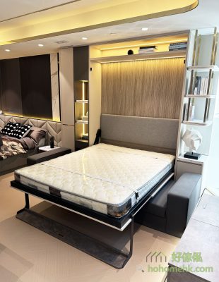 Worried the reverse bed is not stable enough? Store anti-bed let you try, try to be satisfied with the first order is no problem, good furniture deformation bed are using high-quality hardware gas support, pull 1000 times are still smooth, store furniture display welcome everyone unlimited trial.