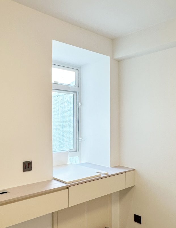 鋁窗工程完工圖 — 北角城市花園