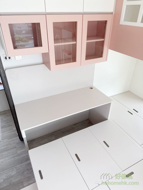 完工相大放送，讓你多角度欣賞兒童房訂造傢俬的每個角落！