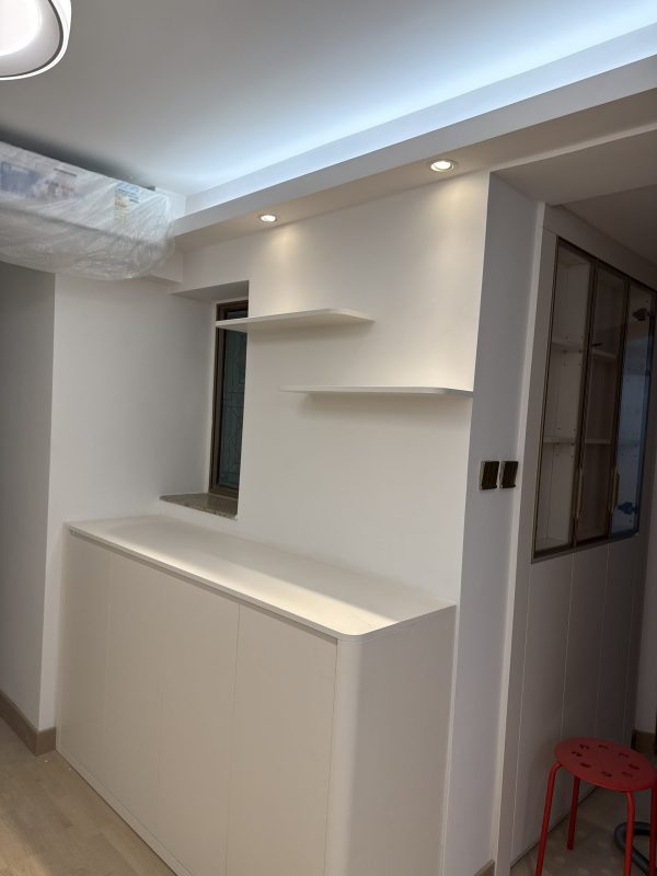 紅磡海逸豪園全屋剷底批灰油油完成！連天花都重新執到靚靚仔仔，舊屋即時變新！