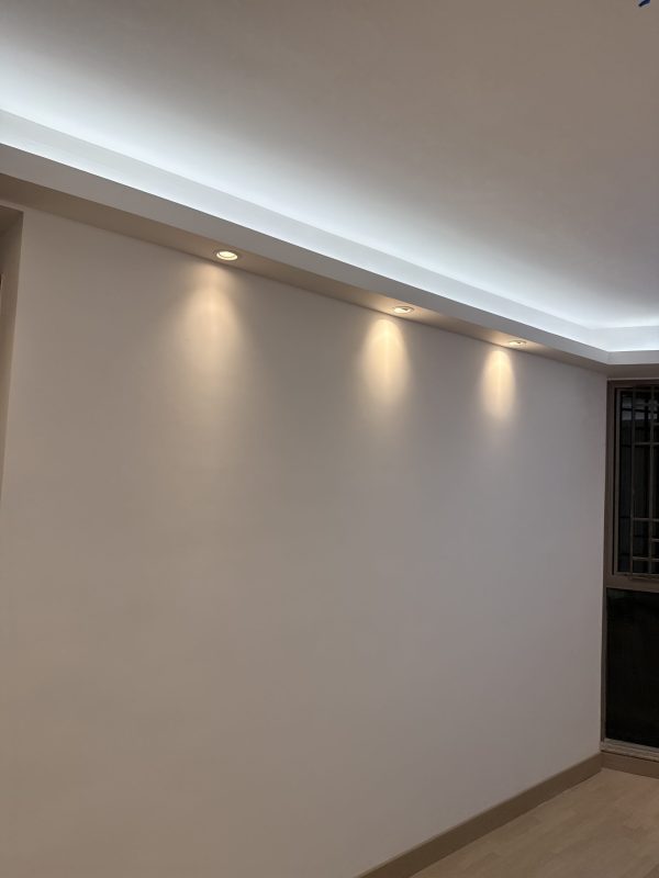 紅磡海逸豪園全屋剷底批灰油油完成！連天花都重新執到靚靚仔仔，舊屋即時變新！